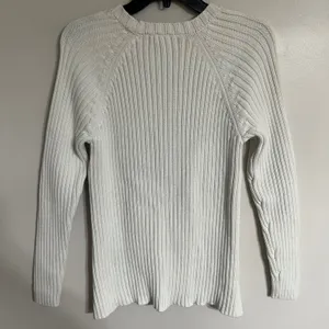 Michael Michael Kors White Cable‎ Knit Side Zip Sweater Womens Medium thumbnail 10