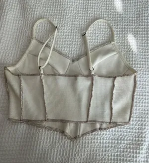 boutique cropped top Pink thumbnail 2