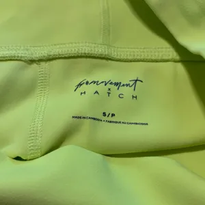 Free People Movement x‎ Hatch Never Better Neon Athletic Maternity Shorts Small thumbnail 6