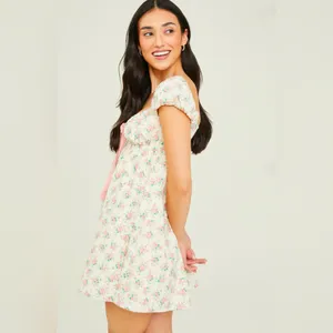 NWT Altar’d State Everlee Floral Bow Dress thumbnail 2
