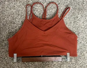 Nike Rust Orange Strappy Crop Top 2xl thumbnail 3