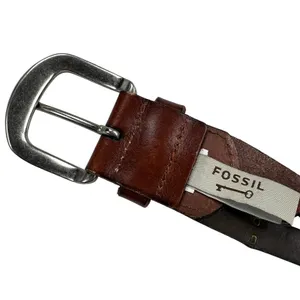 Fossil Leather Braided StuddedTricolor Boho Western Belt Size 32-36 thumbnail 3