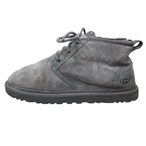 UGG Neumel Charcoal Gray Suede Chukka Ankle Boots Womens Size 10 Lace Up Booties thumbnail 4