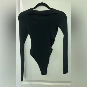 Wild Fable Black Long Sleeve Bodysuit thumbnail 2