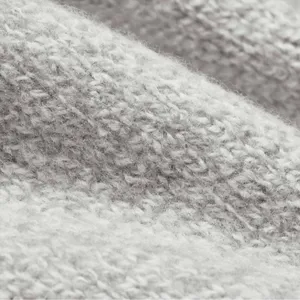 allbirds‎ boiled merino wool pullover sweater in natural grey, size medium thumbnail 7