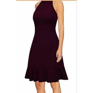 NEW Sleeveless Halter Neck Evening Formal Cocktail Prom Dress S thumbnail 3