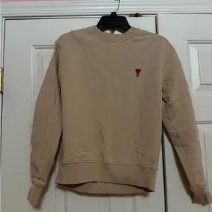 AMI Mattiussi Ami de Coeur Classic Fit Crewneck thumbnail 3
