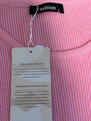 NWT Pink Ribbed Puff Sleeve Bodysuit Small Coquette Balletcore Feminine thumbnail 7