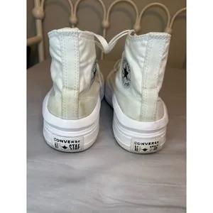 Converse Chuck Taylor Move Platform High Top Sneakers White Women’s 9 thumbnail 5