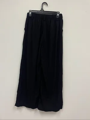 Halara Black High Rise Wide Leg Trousers size M thumbnail 4