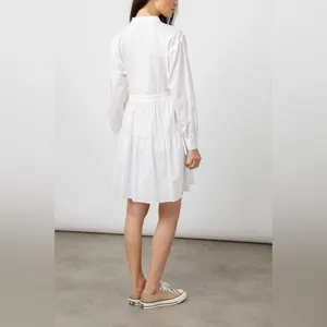 Rails‎ Ivy Dress White Mini Long Sleeve thumbnail 12
