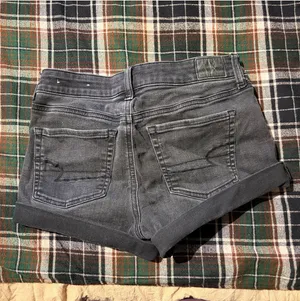Black American Eagle Shorts Denim Stretch thumbnail 4