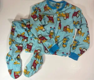 Garfield Onesie Blue Size L thumbnail 1
