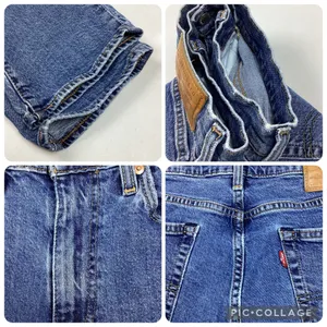 Levi’s 514 Medium Wash Men’s Straight Leg Jeans 30 x 34 Fair Condition thumbnail 4