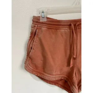 Aerie Burnt Orange Lounge Shorts Drawstring Casual‎ Athleisure Soft XS thumbnail 5
