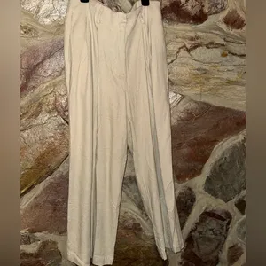 Commense Solid Suit Straight Leg Pants size medium Tan thumbnail 4