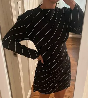 NWT H&M Draped Mini Dress thumbnail 2