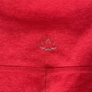 Beyond Yoga Athletic Leggings Made in USA Red 24" Inseam Ankle Women's Size XL thumbnail 5