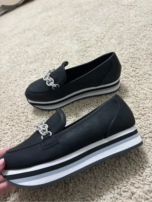 Women's Coconuts by Matisse Black Platform Loafers thumbnail 4