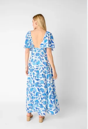 Vestique Maxi Blue and White thumbnail 2