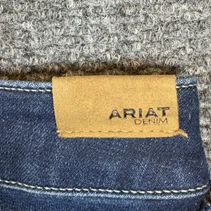 Ariat Jeans Womens 27R Blue Flare Perfect Rise Stretch Denim Dark Wash thumbnail 5
