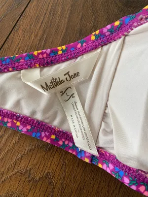 Matilda Jane Sunkissed Swim Take A Dip Floral Bikini Women’s Large thumbnail 4