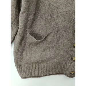 Lucky Brand Women's Sweater Slouchy V-Neck Cardigan Grandpa Brown Size XL NWOT thumbnail 8