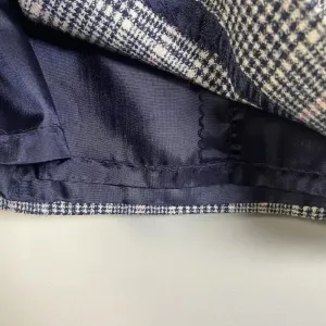 VINTAGE Pendleton Size 6 Wool Plaid Tartan‎ Midi Skirt USA Blue Tan A-line thumbnail 5