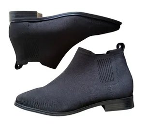 Vivaia Ryan Pro Square Toe Ankle Boots Size 40 US 9 In Black thumbnail 1