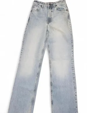 Zara straight leg jeans thumbnail 1