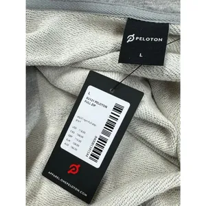 NEW Peloton Rainbow Spellout Zip Up Hoodie Women’s Large thumbnail 4