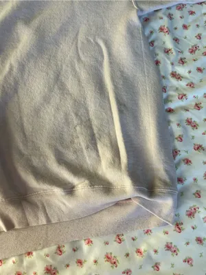 Anac Lavender Crewneck Sweatshirt with Chest Embroidery thumbnail 4