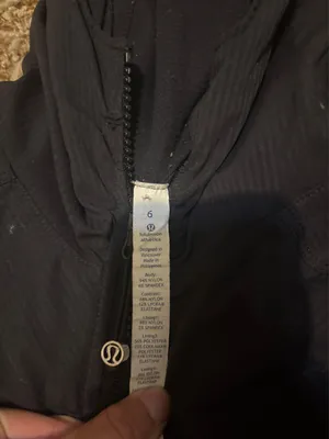 Lululemon Jacket Black Full-Zip thumbnail 2