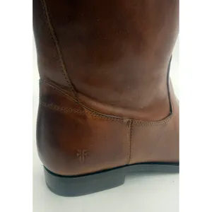 Frye Melissa D Ring Riding Boots Caramel‎ Antique Pull Up Leather Sz 9 NWOB thumbnail 10