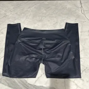 Beyond Yoga Leatherette High Waisted Midi‎ Legging thumbnail 3