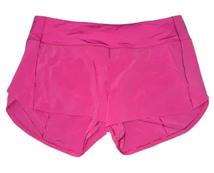 Lululemon Athletica Speed up mid rise shorts in sonic pink women’s size 12 thumbnail 1