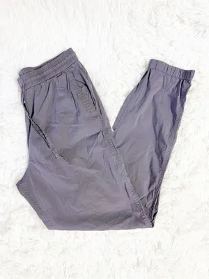 COS Jogger Pants Women’s Size Small Gray Purple Elastic Waist Tapered thumbnail 5