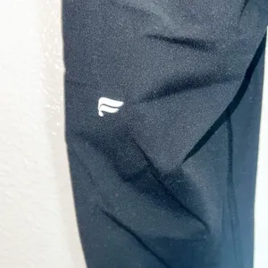 Fabletics Pure Luxe Black Crossover Full Length High Waisted Leggings thumbnail 7