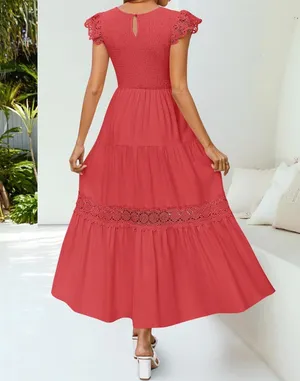 Midi dress Red Size XL thumbnail 2