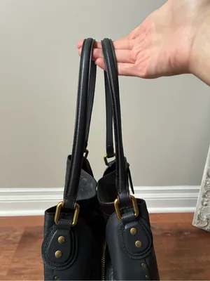 Coach Edie Shoulder Bag 31 In Signature Leather With Rivets thumbnail 7