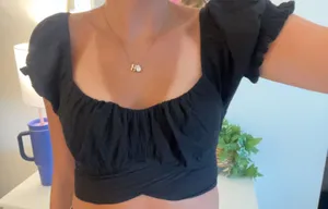 Blanco By Nature top Black Size XS thumbnail 1