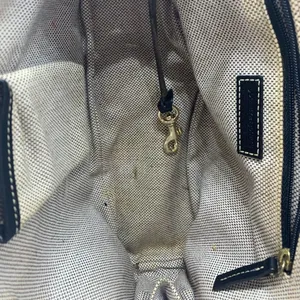 DOONEY & BOURKE black & gray signature D&B logo tote bag thumbnail 14