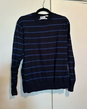 Calvin Klein Striped Sweater thumbnail 1