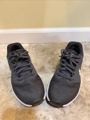 Women’s Nike Downshifter 7 Stealth Grey with Mint Running Shoes thumbnail 2