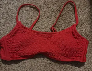 Red Bikini Top Xhilaration thumbnail 1