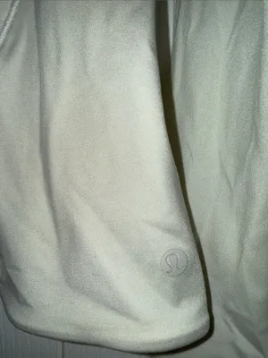 lululemon athletica Wundermost Long Sleeve Tight Fit Crew Top in Bone thumbnail 4