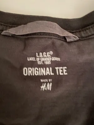LOGG Original Tee by H&M T-shirt Size S thumbnail 3