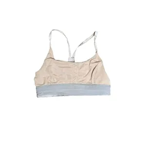 Lululemon Sport Bra Train Times Gray Size 6 Medium Support Mesh Yoga Gym thumbnail 7