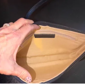 Black Leather Shoulder Bag thumbnail 4