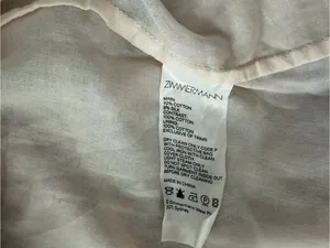 Zimmermann Rosa Striped Lilac Rose Picnic Dress Cotton Silk Maxi thumbnail 10